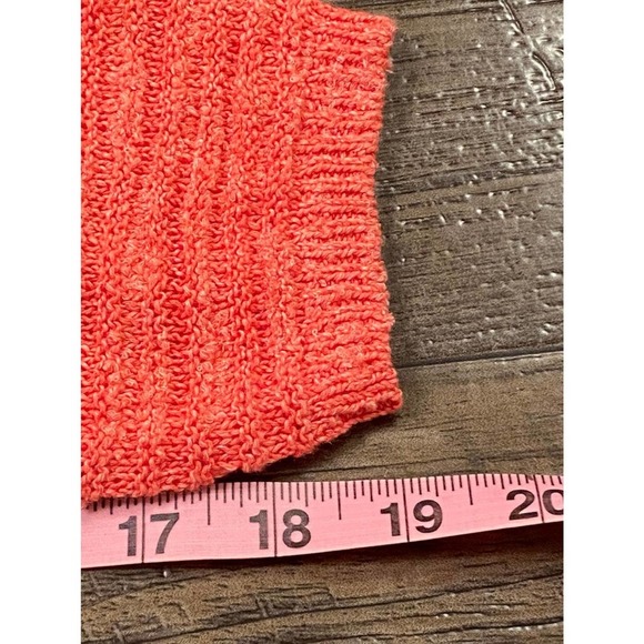 Coral Calvin Klein Sweater Medium - Picture 6 of 9